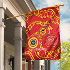 Suns NAIDOC Week 2026 Personalised Garden Flag 50 Years of Deadly Aboriginal Art
