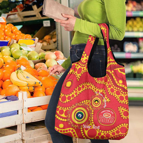 Suns NAIDOC Week 2026 Personalised Grocery Bag 50 Years of Deadly Aboriginal Art