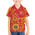 Suns NAIDOC Week 2026 Personalised Hawaiian Shirt 50 Years of Deadly Aboriginal Art