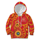 Suns NAIDOC Week 2026 Personalised Kid Hoodie 50 Years of Deadly Aboriginal Art