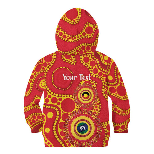Suns NAIDOC Week 2026 Personalised Kid Hoodie 50 Years of Deadly Aboriginal Art