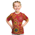 Suns NAIDOC Week 2026 Personalised Kid T Shirt 50 Years of Deadly Aboriginal Art
