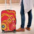 Suns NAIDOC Week 2026 Personalised Luggage Cover 50 Years of Deadly Aboriginal Art