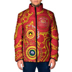 Suns NAIDOC Week 2026 Personalised Padded Jacket 50 Years of Deadly Aboriginal Art