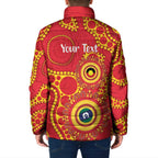 Suns NAIDOC Week 2026 Personalised Padded Jacket 50 Years of Deadly Aboriginal Art