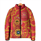 Suns NAIDOC Week 2026 Personalised Padded Jacket 50 Years of Deadly Aboriginal Art