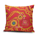 Suns NAIDOC Week 2026 Personalised Pillow Cover 50 Years of Deadly Aboriginal Art