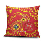 Suns NAIDOC Week 2026 Personalised Pillow Cover 50 Years of Deadly Aboriginal Art