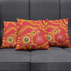 Suns NAIDOC Week 2026 Personalised Pillow Cover 50 Years of Deadly Aboriginal Art