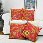 Suns NAIDOC Week 2026 Personalised Pillow Cover 50 Years of Deadly Aboriginal Art