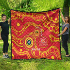 Suns NAIDOC Week 2026 Personalised Quilt 50 Years of Deadly Aboriginal Art