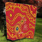 Suns NAIDOC Week 2026 Personalised Quilt 50 Years of Deadly Aboriginal Art