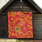 Suns NAIDOC Week 2026 Personalised Quilt 50 Years of Deadly Aboriginal Art