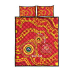 Suns NAIDOC Week 2026 Personalised Quilt Bed Set 50 Years of Deadly Aboriginal Art