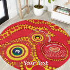 Suns NAIDOC Week 2026 Personalised Round Carpet 50 Years of Deadly Aboriginal Art