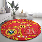 Suns NAIDOC Week 2026 Personalised Round Carpet 50 Years of Deadly Aboriginal Art