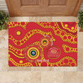 Suns NAIDOC Week 2026 Personalised Rubber Doormat 50 Years of Deadly Aboriginal Art
