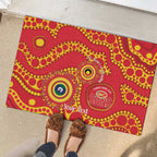 Suns NAIDOC Week 2026 Personalised Rubber Doormat 50 Years of Deadly Aboriginal Art