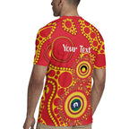 Suns NAIDOC Week 2026 Personalised Rugby Jersey 50 Years of Deadly Aboriginal Art