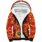 Suns NAIDOC Week 2026 Personalised Sherpa Hoodie 50 Years of Deadly Aboriginal Art