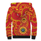 Suns NAIDOC Week 2026 Personalised Sherpa Hoodie 50 Years of Deadly Aboriginal Art