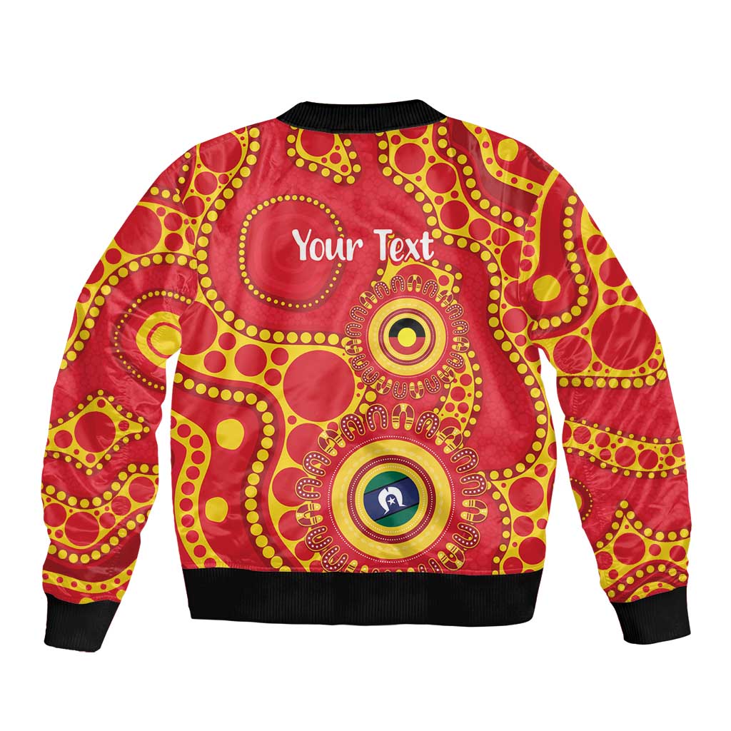 Suns NAIDOC Week 2026 Personalised Sleeve Zip Bomber Jacket 50 Years of Deadly Aboriginal Art