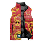 Suns NAIDOC Week 2026 Personalised Sleeveless Puffer Jacket 50 Years of Deadly Aboriginal Art