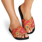 Suns NAIDOC Week 2026 Personalised Slide Sandals 50 Years of Deadly Aboriginal Art