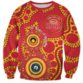Suns NAIDOC Week 2026 Personalised Sweatshirt 50 Years of Deadly Aboriginal Art
