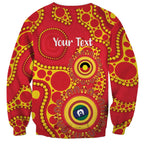 Suns NAIDOC Week 2026 Personalised Sweatshirt 50 Years of Deadly Aboriginal Art
