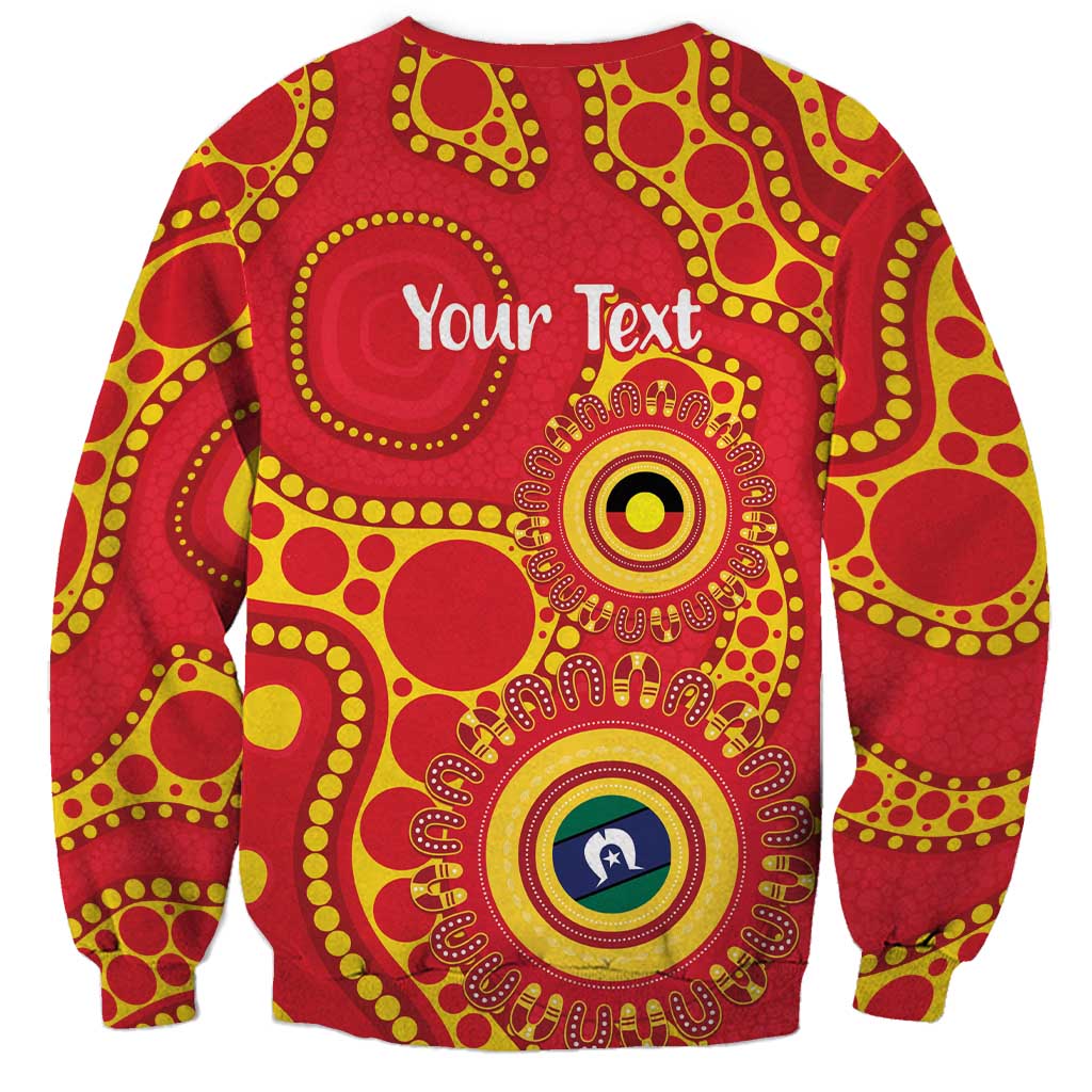 Suns NAIDOC Week 2026 Personalised Sweatshirt 50 Years of Deadly Aboriginal Art
