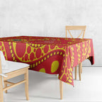 Suns NAIDOC Week 2026 Personalised Tablecloth 50 Years of Deadly Aboriginal Art
