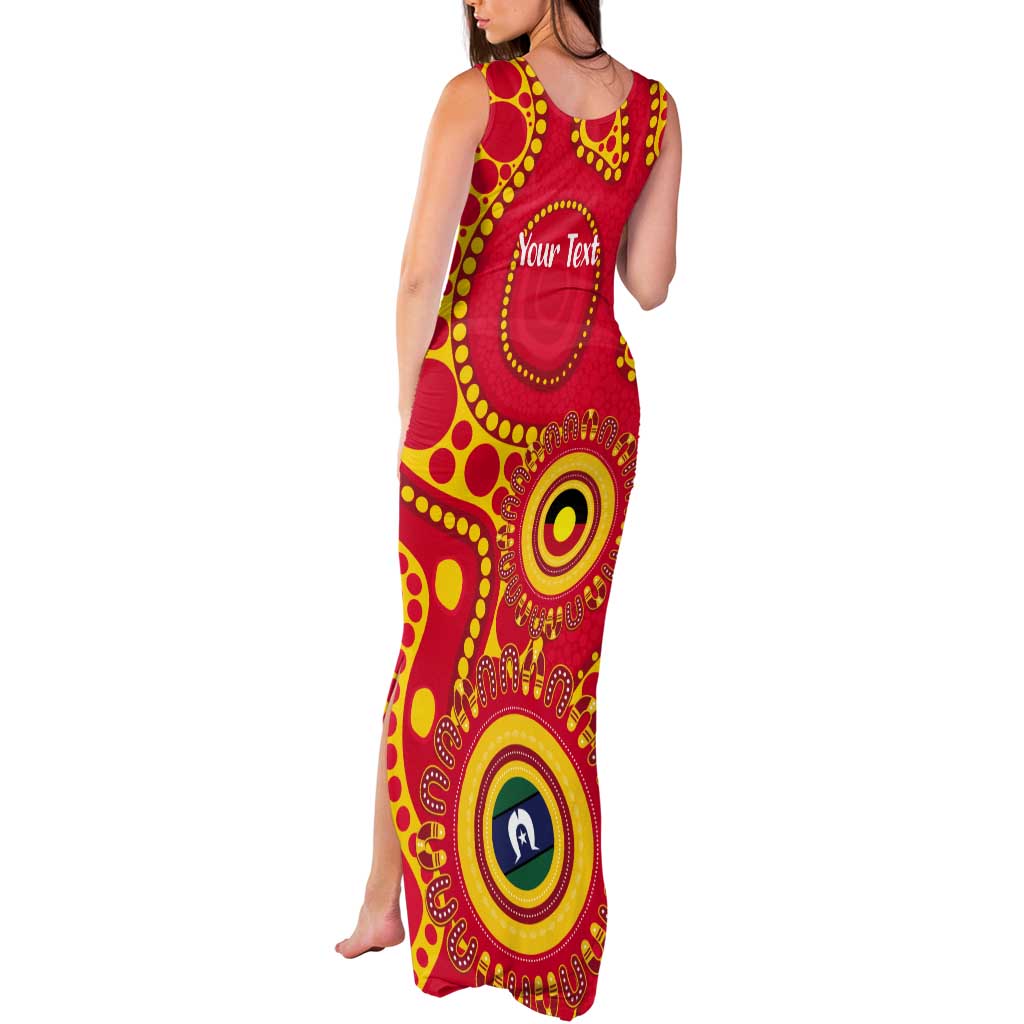 Suns NAIDOC Week 2026 Personalised Tank Maxi Dress 50 Years of Deadly Aboriginal Art