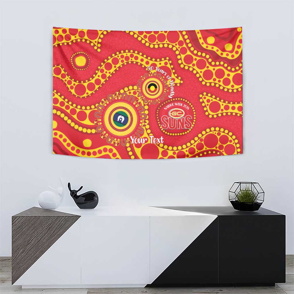 Suns NAIDOC Week 2026 Personalised Tapestry 50 Years of Deadly Aboriginal Art