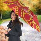 Suns NAIDOC Week 2026 Personalised Umbrella 50 Years of Deadly Aboriginal Art