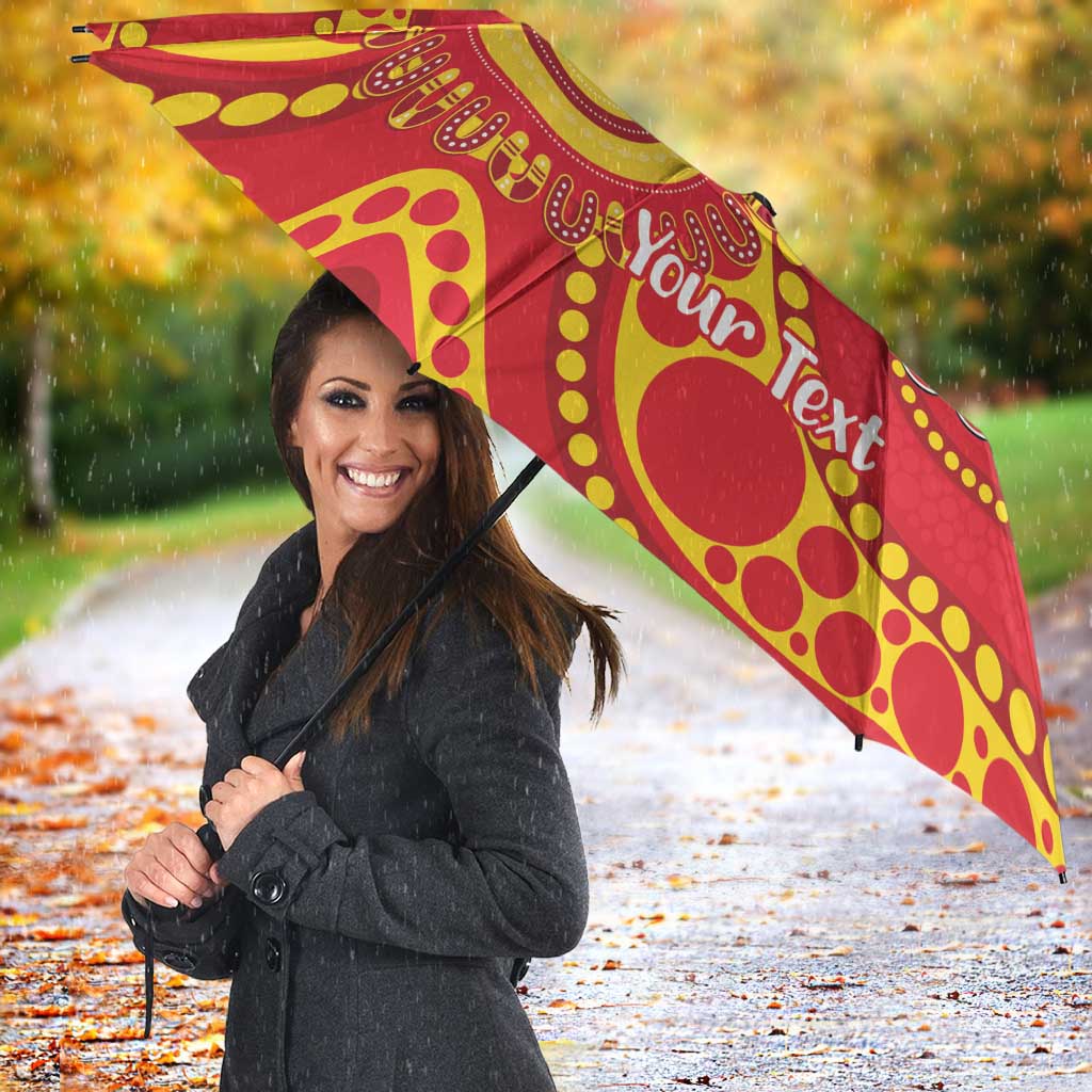 Suns NAIDOC Week 2026 Personalised Umbrella 50 Years of Deadly Aboriginal Art