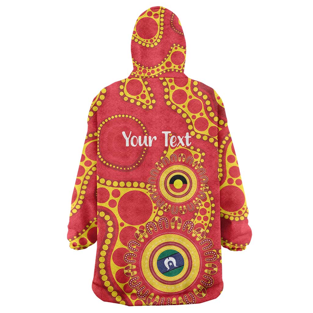 Suns NAIDOC Week 2026 Personalised Wearable Blanket Hoodie 50 Years of Deadly Aboriginal Art