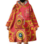 Suns NAIDOC Week 2026 Personalised Wearable Blanket Hoodie 50 Years of Deadly Aboriginal Art