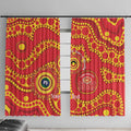 Suns NAIDOC Week 2026 Personalised Window Curtain 50 Years of Deadly Aboriginal Art