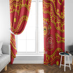 Suns NAIDOC Week 2026 Personalised Window Curtain 50 Years of Deadly Aboriginal Art