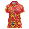 Suns NAIDOC Week 2026 Personalised Women Polo Shirt 50 Years of Deadly Aboriginal Art
