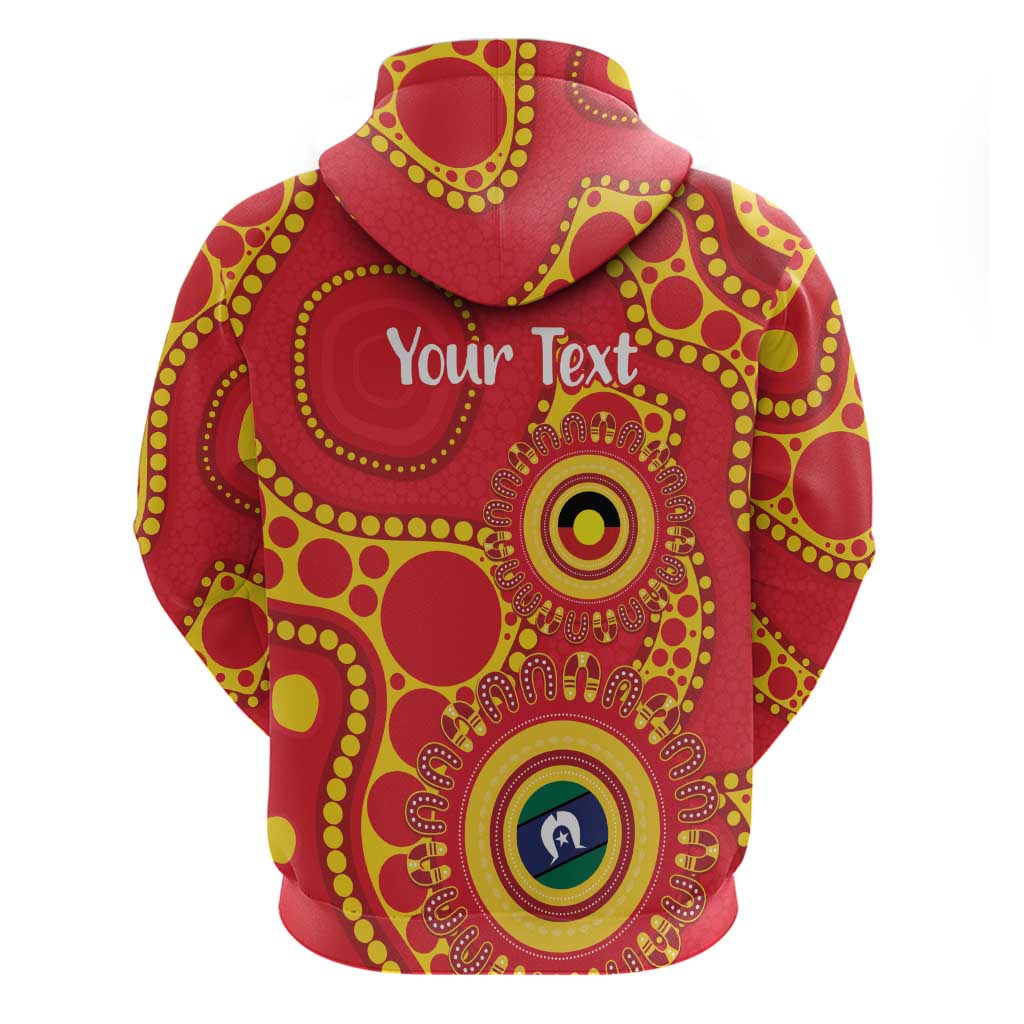 Suns NAIDOC Week 2026 Personalised Zip Hoodie 50 Years of Deadly Aboriginal Art