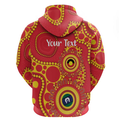 Suns NAIDOC Week 2026 Personalised Zip Hoodie 50 Years of Deadly Aboriginal Art