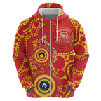 Suns NAIDOC Week 2026 Personalised Zip Hoodie 50 Years of Deadly Aboriginal Art