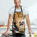 Personalised Australia Magpie NAIDOC Week 2026 Apron 50 Years of Deadly Aboriginal Art