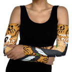 Personalised Australia Magpie NAIDOC Week 2026 Arm Sleeves 50 Years of Deadly Aboriginal Art