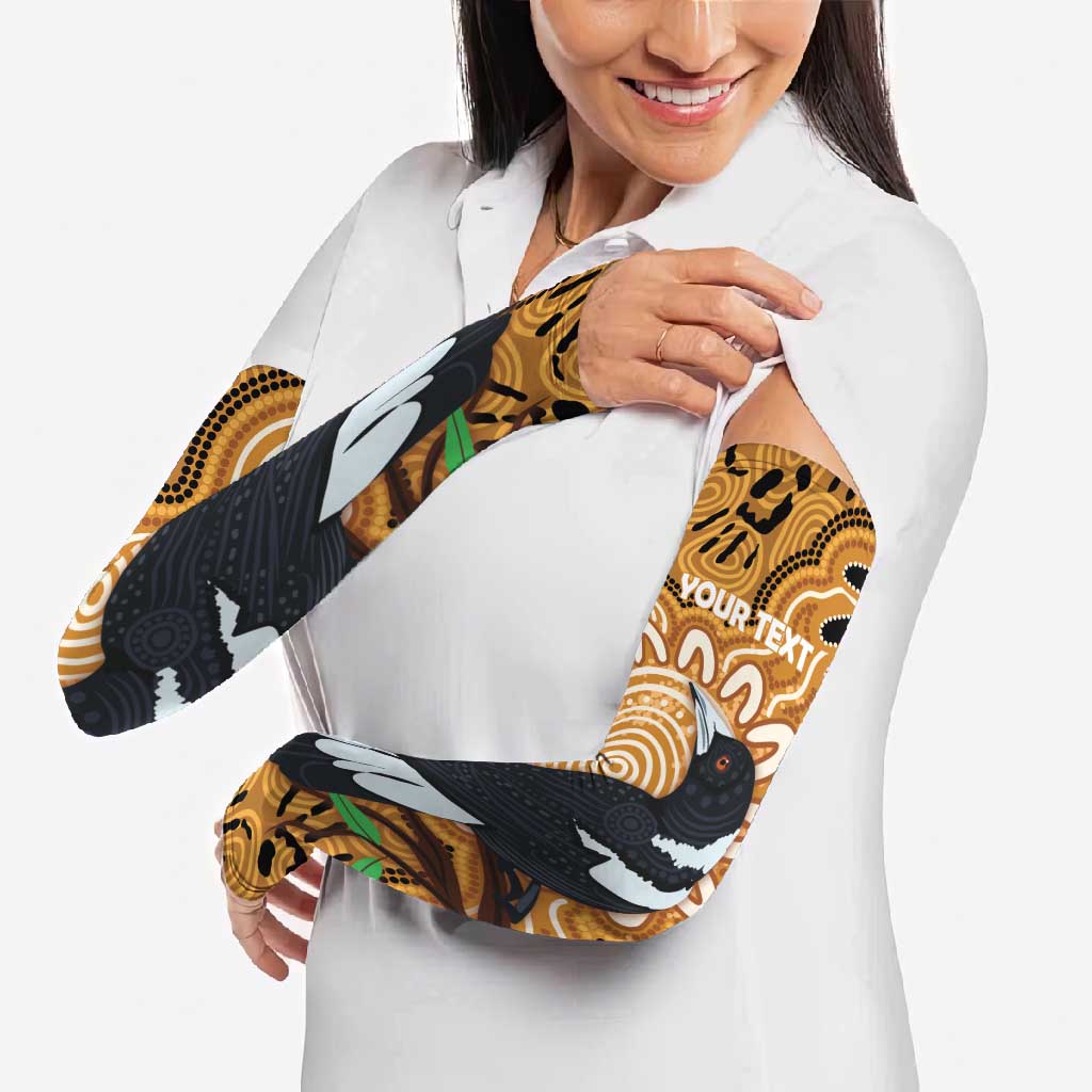 Personalised Australia Magpie NAIDOC Week 2026 Arm Sleeves 50 Years of Deadly Aboriginal Art