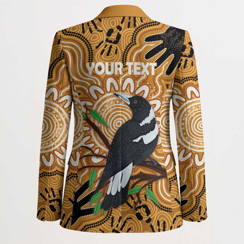 Personalised Australia Magpie NAIDOC Week 2026 Blazer 50 Years of Deadly Aboriginal Art