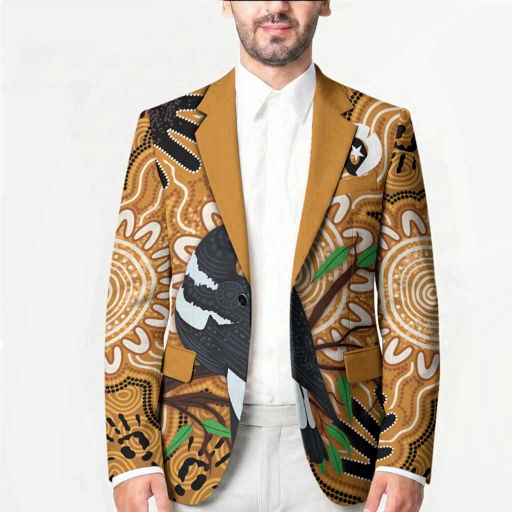 Personalised Australia Magpie NAIDOC Week 2026 Blazer 50 Years of Deadly Aboriginal Art