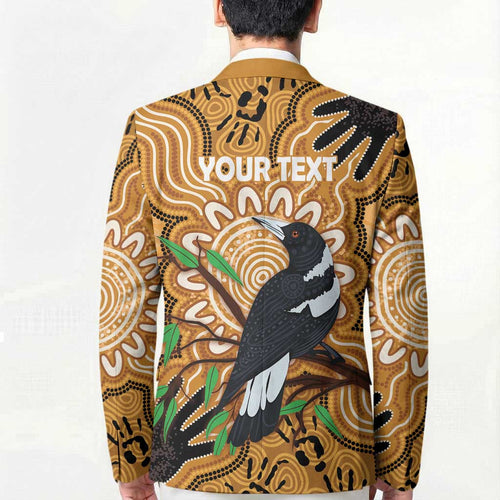 Personalised Australia Magpie NAIDOC Week 2026 Blazer 50 Years of Deadly Aboriginal Art